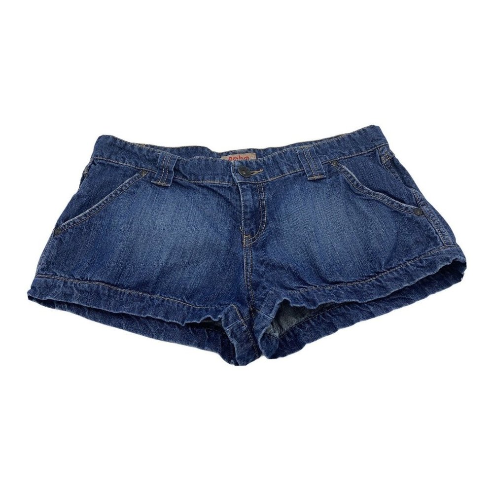 NO BOUNDARIES JUNIOR SIZE 11 ) BLUE DENIM JEANS NO